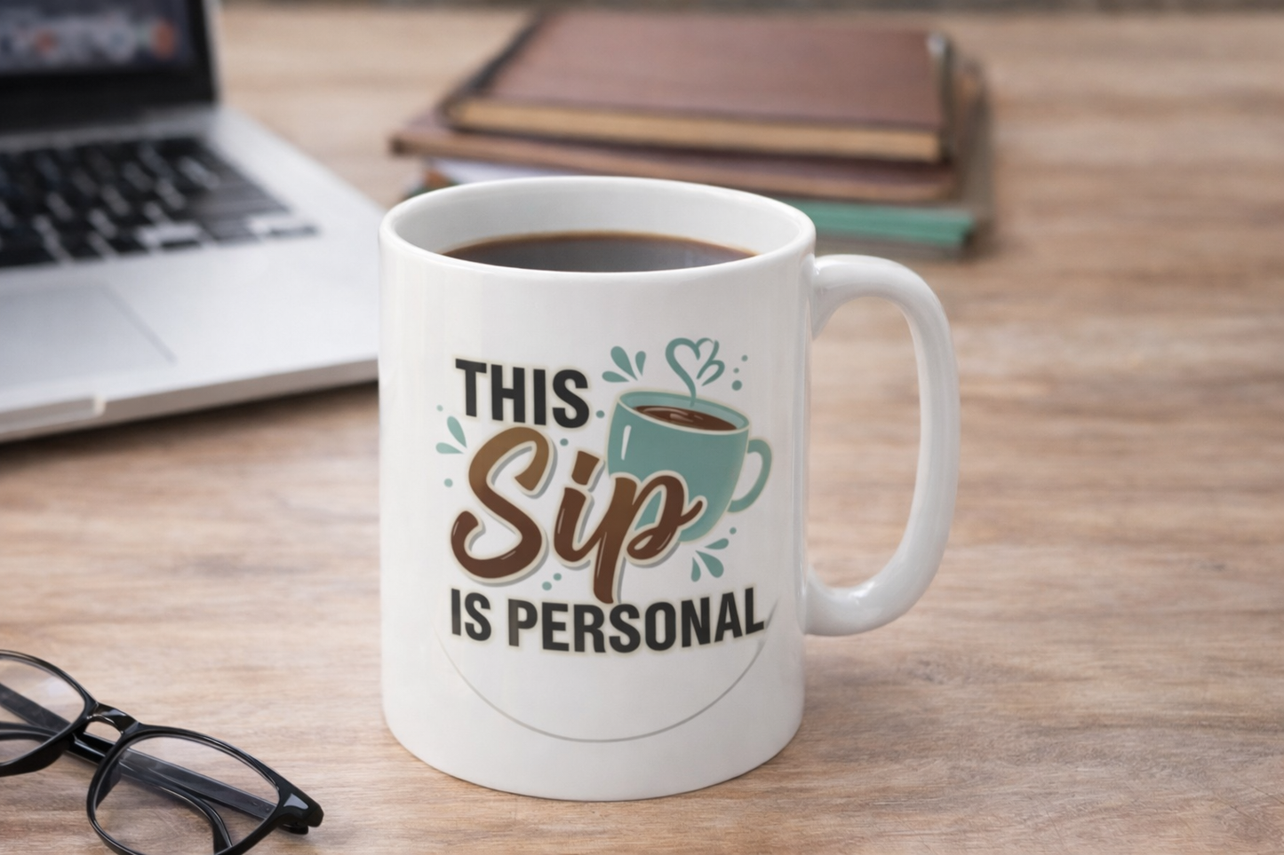 This Sip Is Personal Ceramic Mug — Funny Coffee Mug for Coffee Lovers (11oz/15oz)